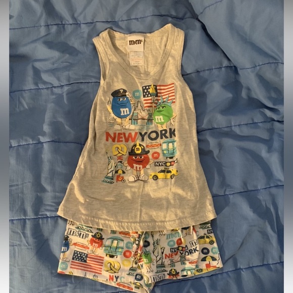Boy’s M&M Pajama Set - Picture 1 of 4